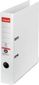 Iratrendező, 50 mm, A4, környezetbarát, élvédő sínnel, ESSELTE No.1, fehér (E627577)