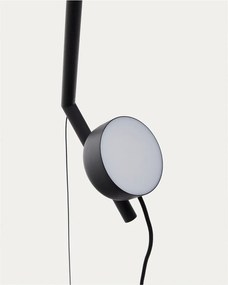 Fekete LED dimmelhető állólámpa (magasság 339 cm) Orey – Kave Home