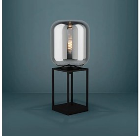 Eglo 39988 - Asztali lámpa BULCIAGO 1xE27/40W/230V füstös