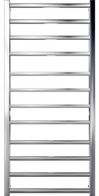 Létras fűtött törölközőtartó TOKIO 260W/230V 120x53 cm rozsdamentes/fényezett króm