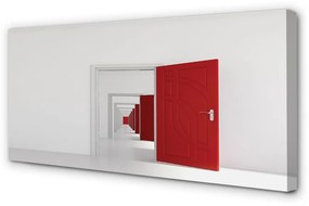 Canvas képek Inception ajtó 125x50 cm