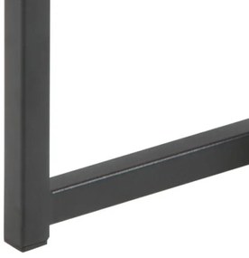 SARON 2 db-os dohányzóasztal szett, tölgy/fekete