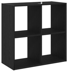 Könyvespolc Fekete Tölgy 68,5x32x68,5 cm Mérnöki Fa