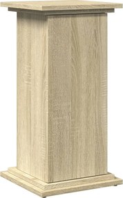 vidaXL sonoma tölgy szerelt fa bemutatóállvány tárolóval 31x30x60 cm