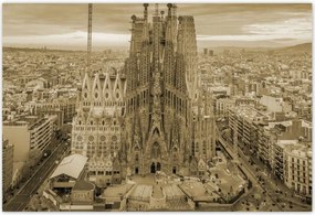 Poszterek 185x125 Napsütéses nap Barcelona