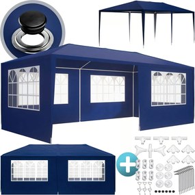 NEAPOL rendezvénysátor, 3x6m, kék Jurhan