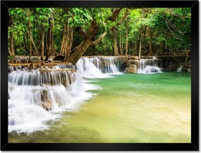 Poszterek keretben 40x30 tájkép vízeséssel