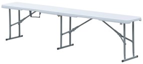 Autronic Kerti pad, fém, műanyag, fehér, AZ-K 1001WT