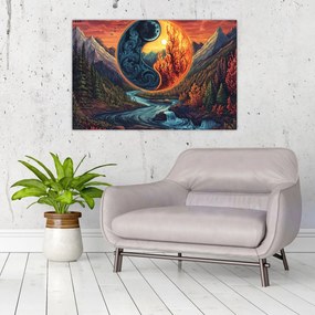 Kép - Elemi erők (90x60 cm)