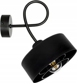 Érdekes Fali Lámpa Loft Spiro fekete vagy fehér