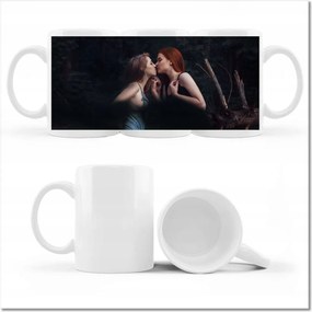 Bögre fényképpel Csinos nők Csajok Nagymamák