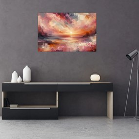 Kép - Festett alkonyat (90x60 cm)