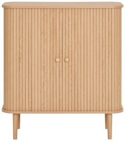 Nikko szekrény, 2 ajtó, natúr, 80x40x87 cm