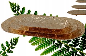 Arany tálca 3 db-os arany fém dísztálca szett 27 35 44 cm JX-013-G