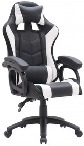 X-Style Combat 4.0 LED Gamer szék Black-White