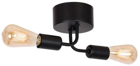 Felületre szerelhető csillár BRENDA 2xE27/60W/230V fekete