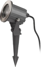 RENDL BLUESTAR leszúrható antracit 230V LED GU10 8W IP65