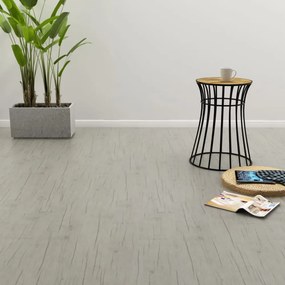 Fakó tölgyszínű öntapadós pvc padlódeszkák 4,46 m² 3 mm