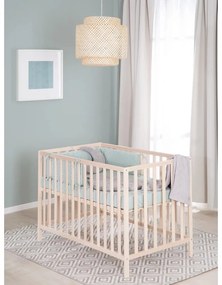 Natúr színű babaágy 60x120 cm Cosi – Roba