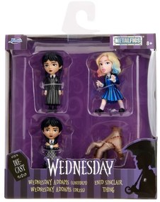 Wednesday figurák 7 cm - 4 darabos készlet