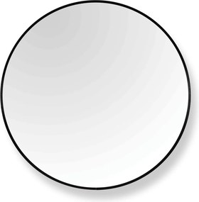 Zrcadlo 70 cm, černé, AZR-V5070 BK