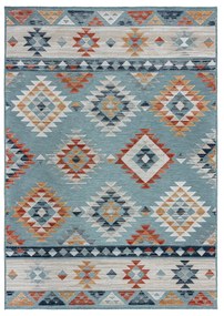Kék kültéri-beltéri szőnyeg 200x290 cm Avery Blue – Flair Rugs