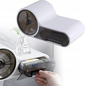 Wc papír tartó állvány polccal Toalettpapír adagoló és tároló