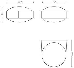 Philips 17336/47/PN - Kültéri fali lámpa MYGARDEN CHIPMUNK E27/42W