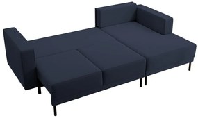 Sarokkanapé Rodriguez mini (J) (kék + fekete). 1099546