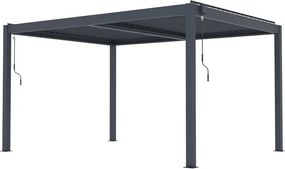 G21 Austin Premium 4x3 m bioklimatikus pergola, antracit alumínium