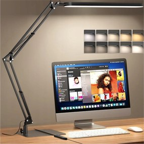 Asztali Led Lámpa Asztali Lámpa Állítható Usb Irodai Használatra 5 Üzemmód