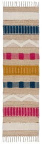 Natúr színű futószőnyeg 60x230 cm Medina – Flair Rugs