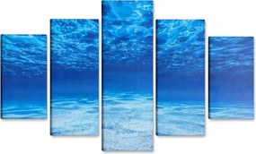 Vászonkép 5 részes Vízalatti Világ Modern Nappali Szett