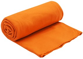 Fleece pléd 150x200 cm narancssárga