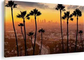 Kép - Los Angeles panorámája (90x60 cm)