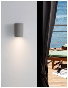 Nova Luce LIDO kültéri fali lámpa, szürke, GU10 foglalattal, max. 1x7W, 9790532