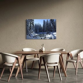 Havas erdő képe (90x60 cm)