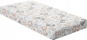 Gumis matracvédő lepedő Prime kiságyakhoz 120x60cm