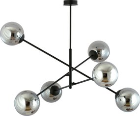 Emibig modern függeszték linear fekete grafit emi1167/6