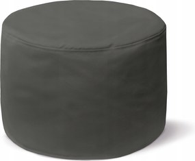 Univerzális Szürke Lábtartó 35x25cm Kerek Puff Lábaknak Erős Kényelmes