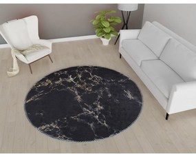 Szürke kerek szőnyeg ø 100 cm - Vitaus