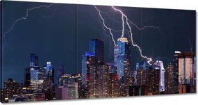 Festmények 180x90 New York éjszaka