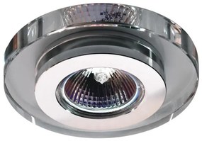 EMITHOR-71005 Elegant króm színű mennyezetbe építhető lámpa 1X50W GU10 IP20