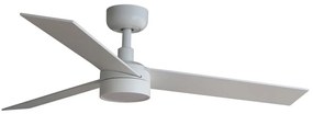 FARO 34295WT-1TW-LED Dimmelhető ventilátor RUDDER S 18W/230V fehér/bézs átm. 106 cm WT + távirányító