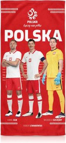 Törölköző Lengyel Lewandowski Glik Szczęsny 70X140CM Összeköt Minket A Labda