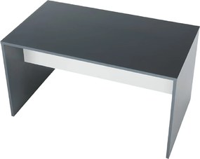 Íróasztal, grafit/fehér, RIOMA NEW TYP 11