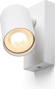 RENDL DUDE nástěnná bílá 230V LED GU10 9W