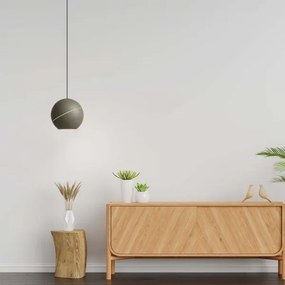 LED Csillár zsinóron érintős LED/8,5W/230V 3000K szürke