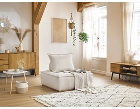 Fehér zsenília fotel Elisa – Bobochic Paris