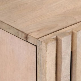 tömör mangófa TV-szekrény 100 x 34 x 46 cm